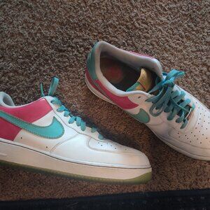 Nike Air Force 1 Low "Pink Hawaiian Gold" model: 315122-141, Size 13